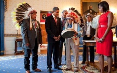 Tribe’s First Master’s Degree Recipient, Historian, and War Chief Dies at Age 102