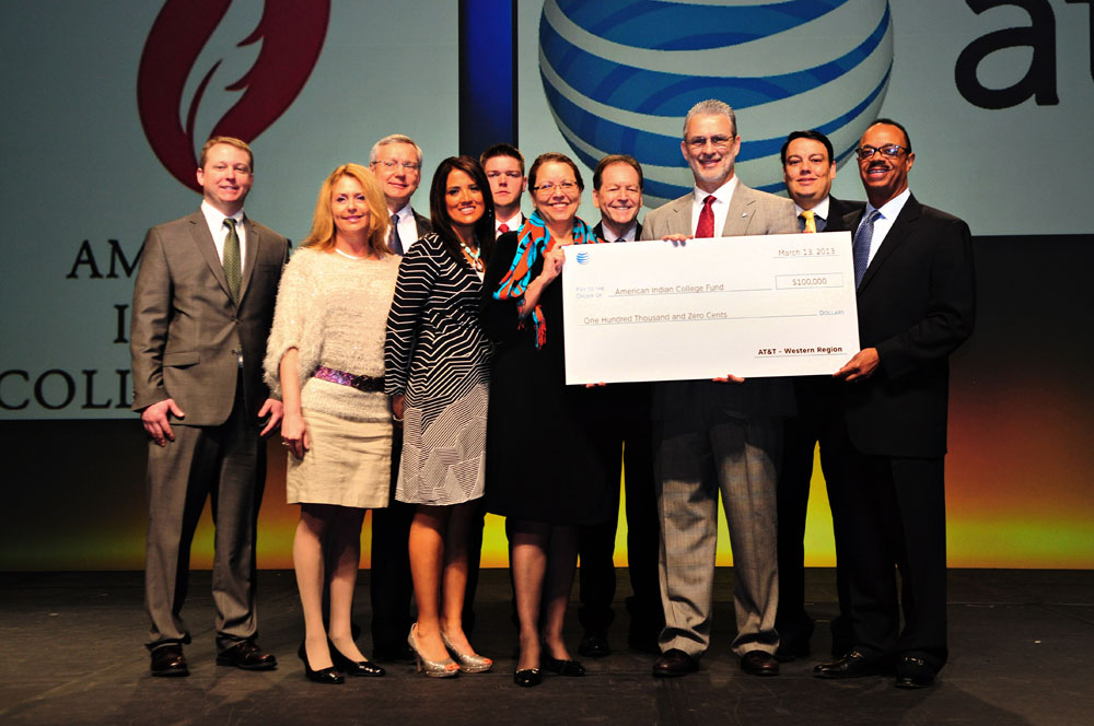 AT&T Grants $100,000  to Support Native Scholarships