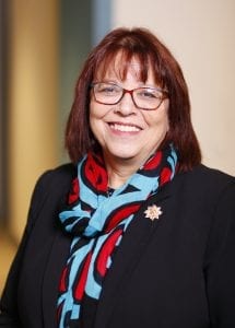 Cheryl Crazy Bull, President and CEO, American Indian College Fund, winner of GlobalMindED’s 2021 Inclusive Leader Award in non-profits.