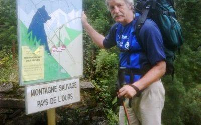 Pyrenees Trekker Dave Rogers Hit By Storm on Trail