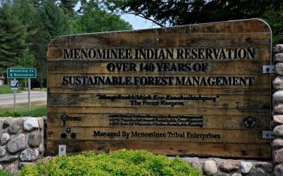 Arriving at the College of Menominee Nation