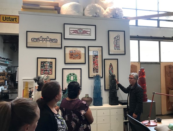 The convening site was located at the Eighth Generation Store at Pike Place Market. The store is in a unique location, adjacent to Pike Place Market, and has a meeting space that the community can use.