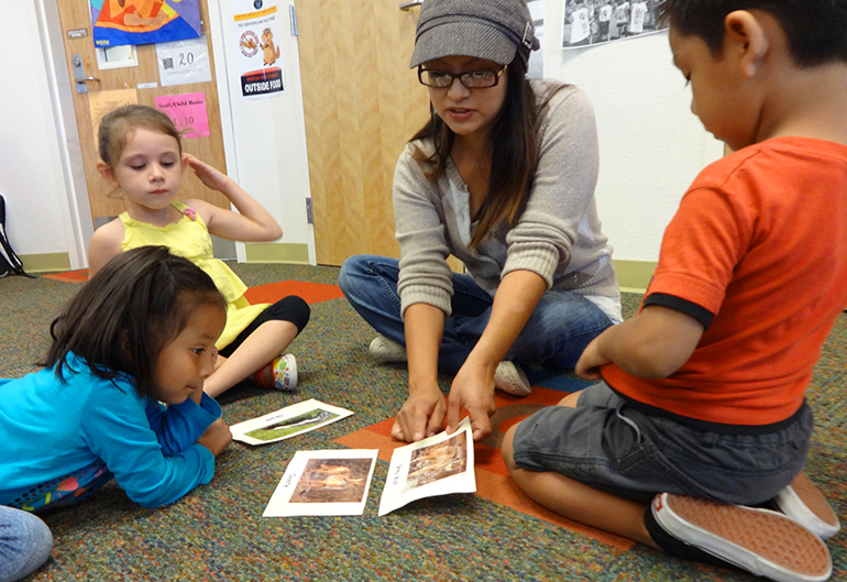 Sacred Little Ones programming at Southwestern Polytechnic Institute in New Mexico