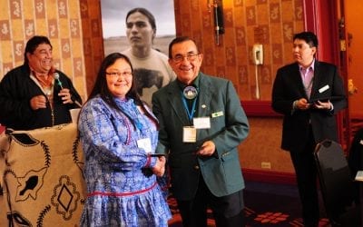 Congratulations to Our Tribal College Students of the Year and Dr. Robert Martin