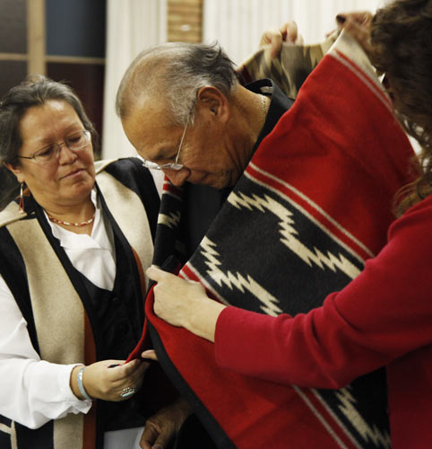 Elder Sonny White was honored as the Elder of the Year. 