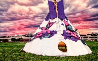 North Dakota Tribal College Receives Tipi for Cultural Learning Opportunities