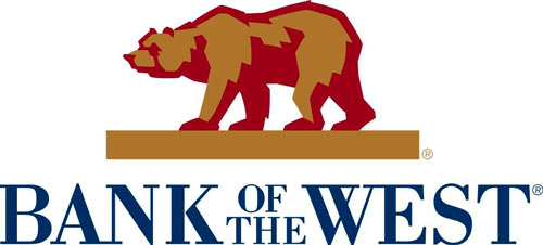 Bank of The West Logo with Bear.