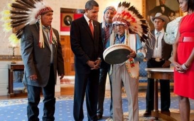 Tribe’s First Master’s Degree Recipient, Historian, and War Chief Dies at Age 102