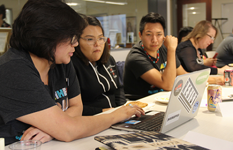 The 2023-24 American Indian College Fund Student Ambassador cohort.