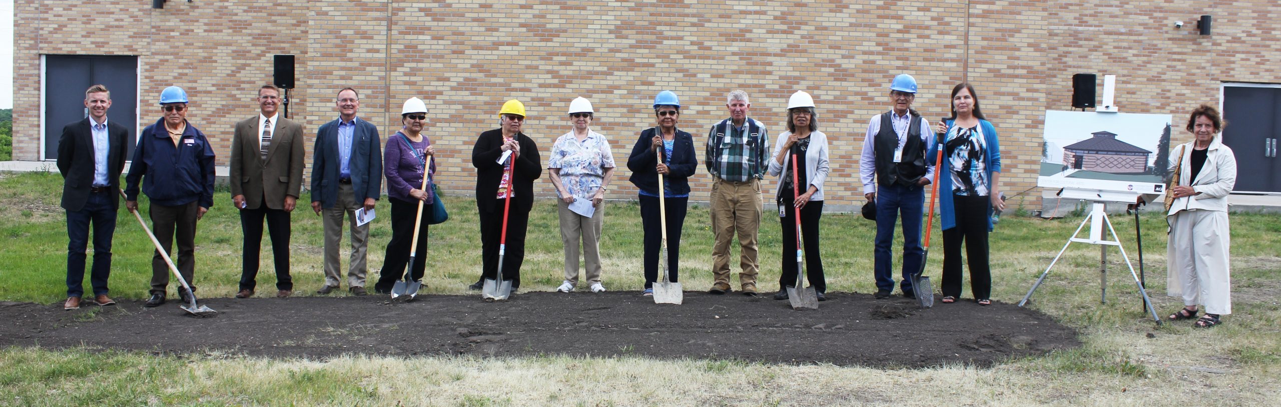 Groundbreaking of the Cultural Arts center