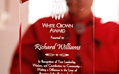 Richard B. Williams Awarded White Crown Award
