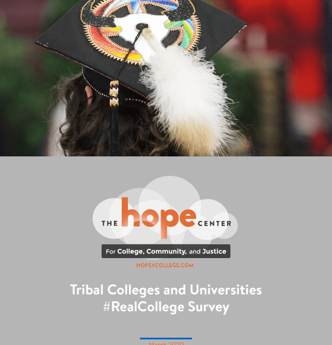 The Tribal Colleges and Universities #RealCollege Survey