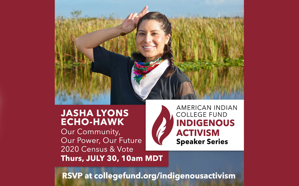 Jasha Lyons Echo-Hawk: Our Community, Our Power, Our Future