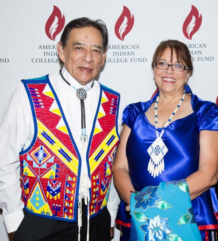 Dr David M Gipp and Cheryl Crazy Bull American Indian College Fund Gala