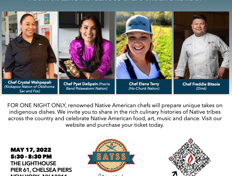 American Indian College Fund to Host NYC Indigenous Food Event Featuring Four Indigenous Celebrity Chefs
