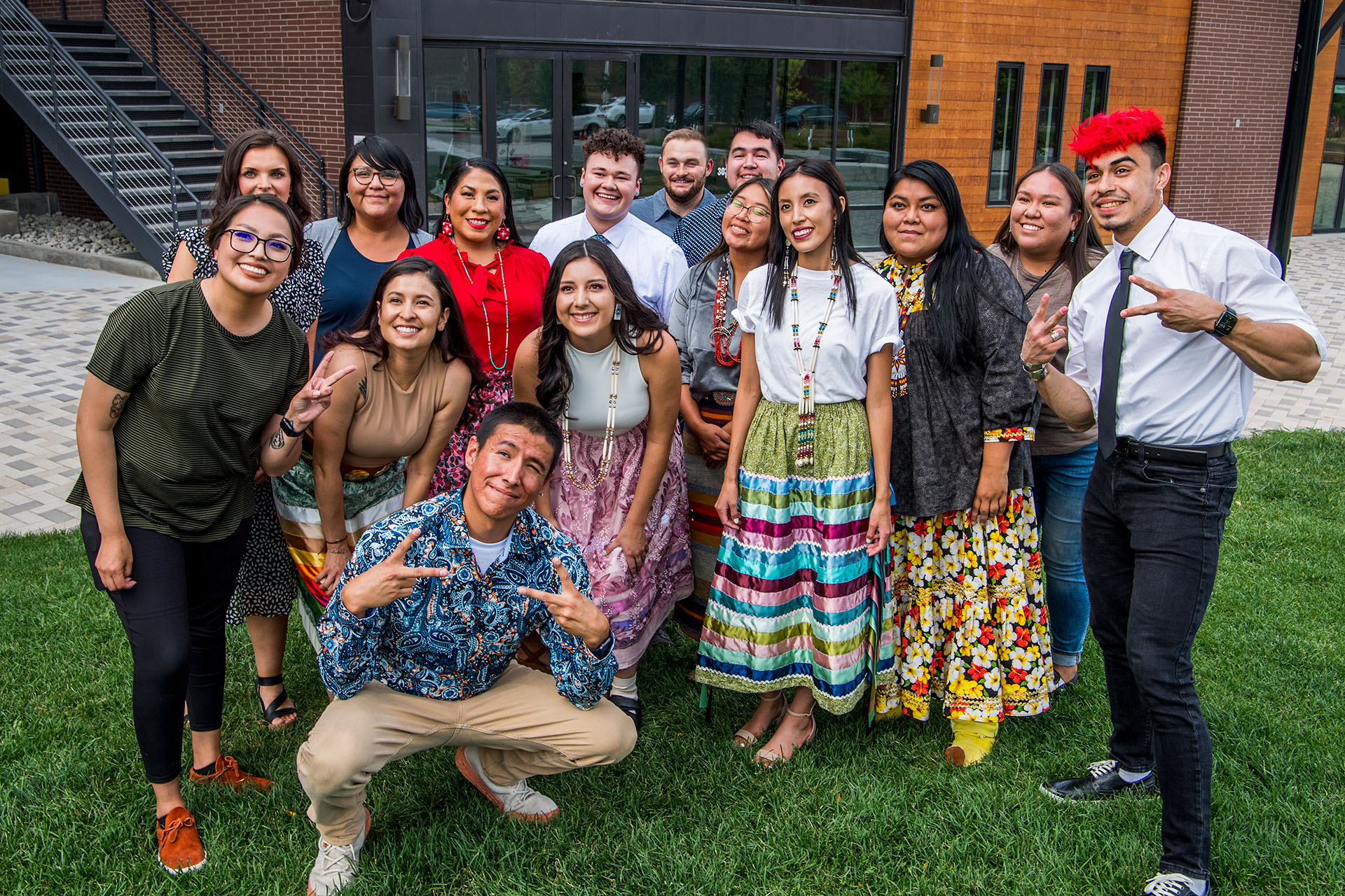 The 2023-24 American Indian College Fund Student Ambassador cohort.