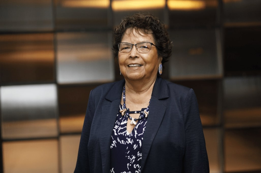 The American Indian College Fund was saddened to hear of the passing of Carole Falcon-Chandler, longtime president of Aaniiih Nakoda College (ANC), a tribal college located on the Fort Belknap Indian Reservation in Montana, on April 23, 2024.
