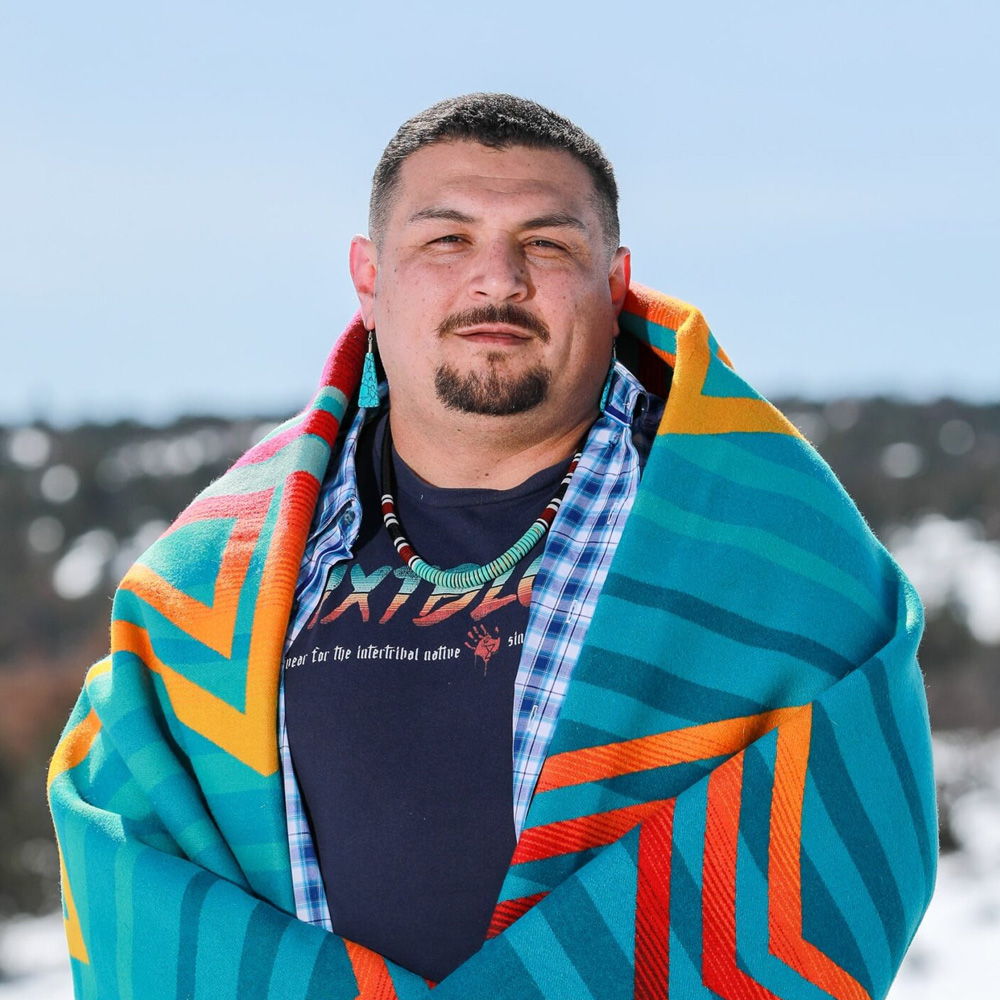 “Many Nations” The Latest American Indian College Fund Student-Designed Pendleton Blanket, Now Available For Purchase Diné College Student, Dustin Lopez, Creates Winning Design