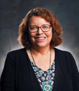 Headshot: Cheryl Crazy Bull, President and CEO of the American Indian College Fund