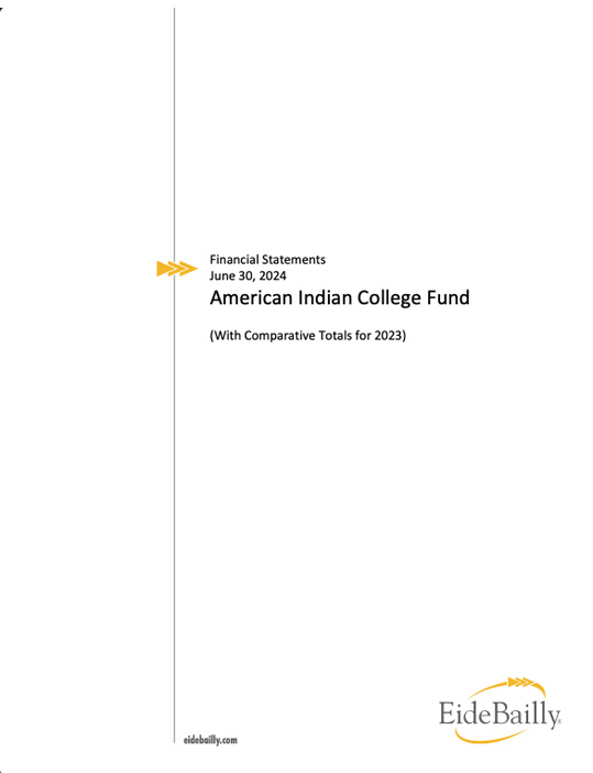 2021-22 American Indian College Fund Audited Financial Report