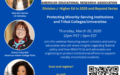 Protecting Minority-Serving Institutions and Tribal Colleges/Universities