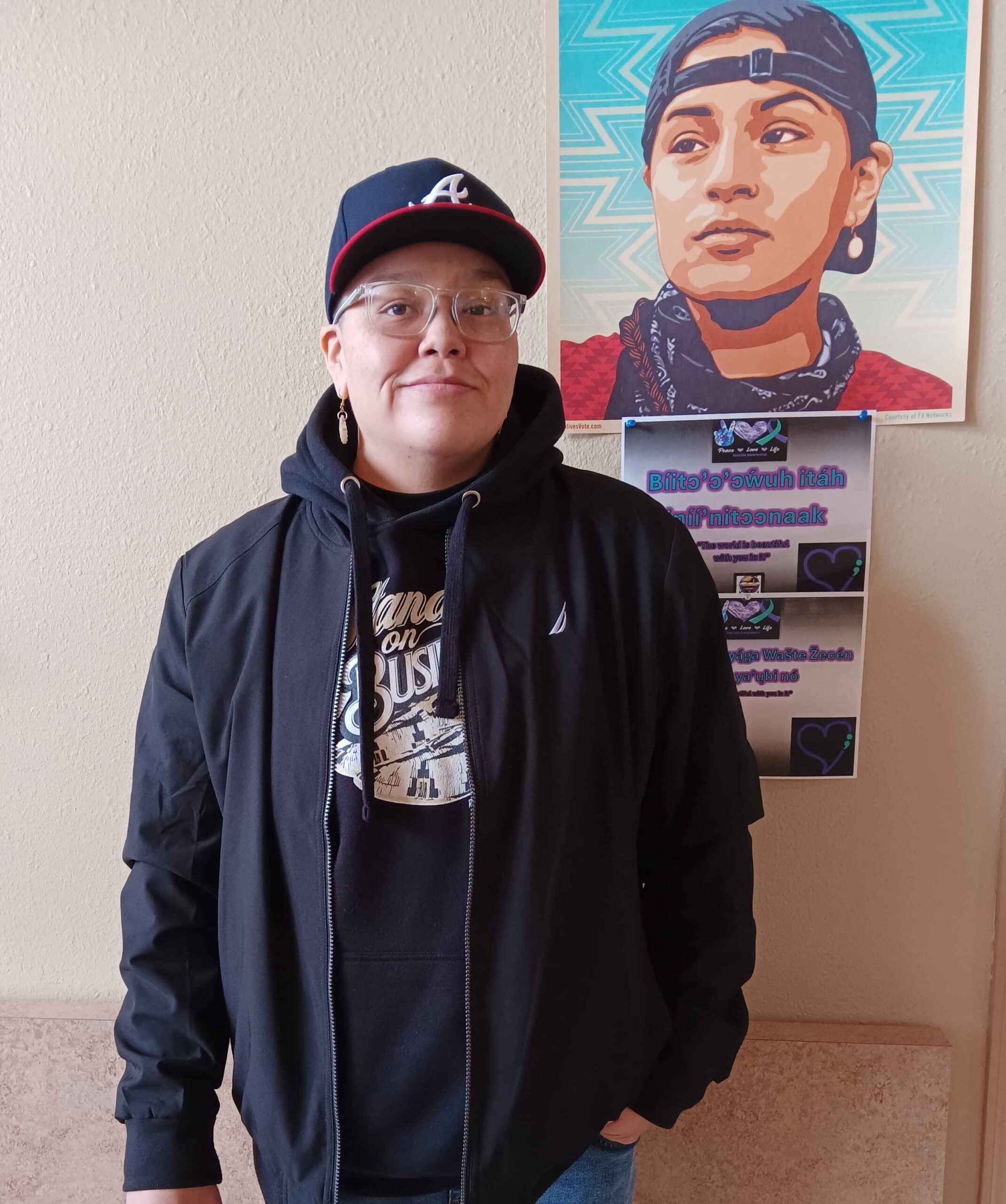 Kristie Runs Above is the Traditional Ecological Knowledge Education and Youth Development Coordinator at ANC.