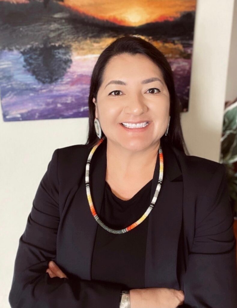 American Indian College Fund trustee Dr. Dawn Tobacco-Two Crow-Frank