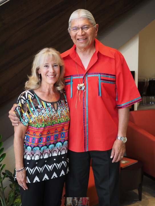 John Gritts with wife Page Lambert.