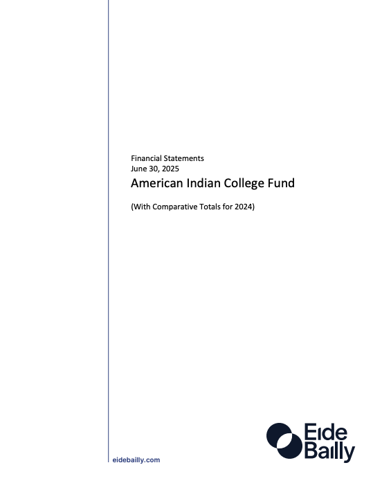 2021-22 American Indian College Fund Audited Financial Report
