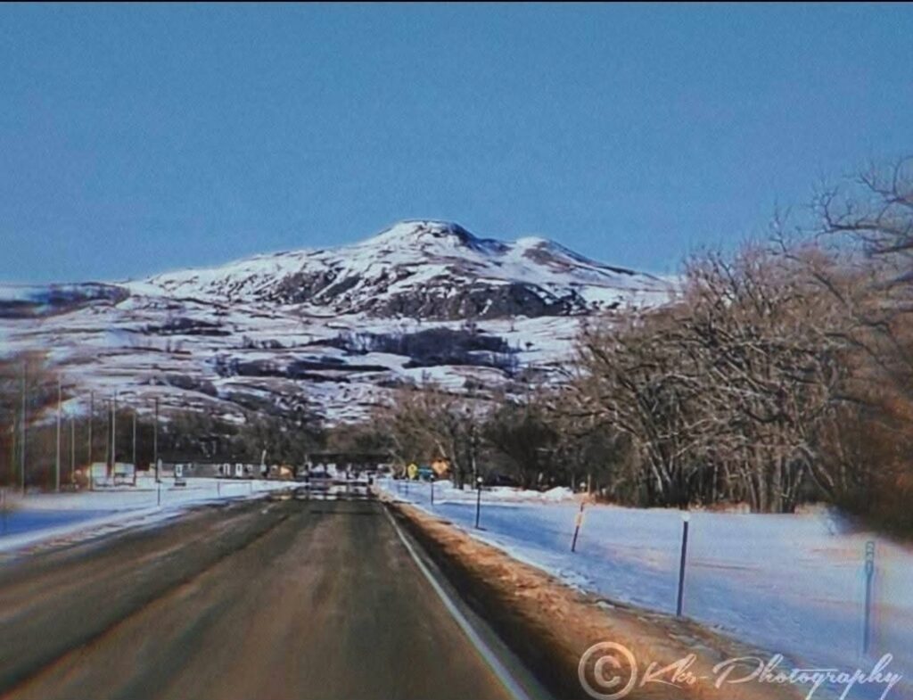 Elk Horn Butte, the land that raised my mother and the land that shaped me. Little Eagle, South Dakota.