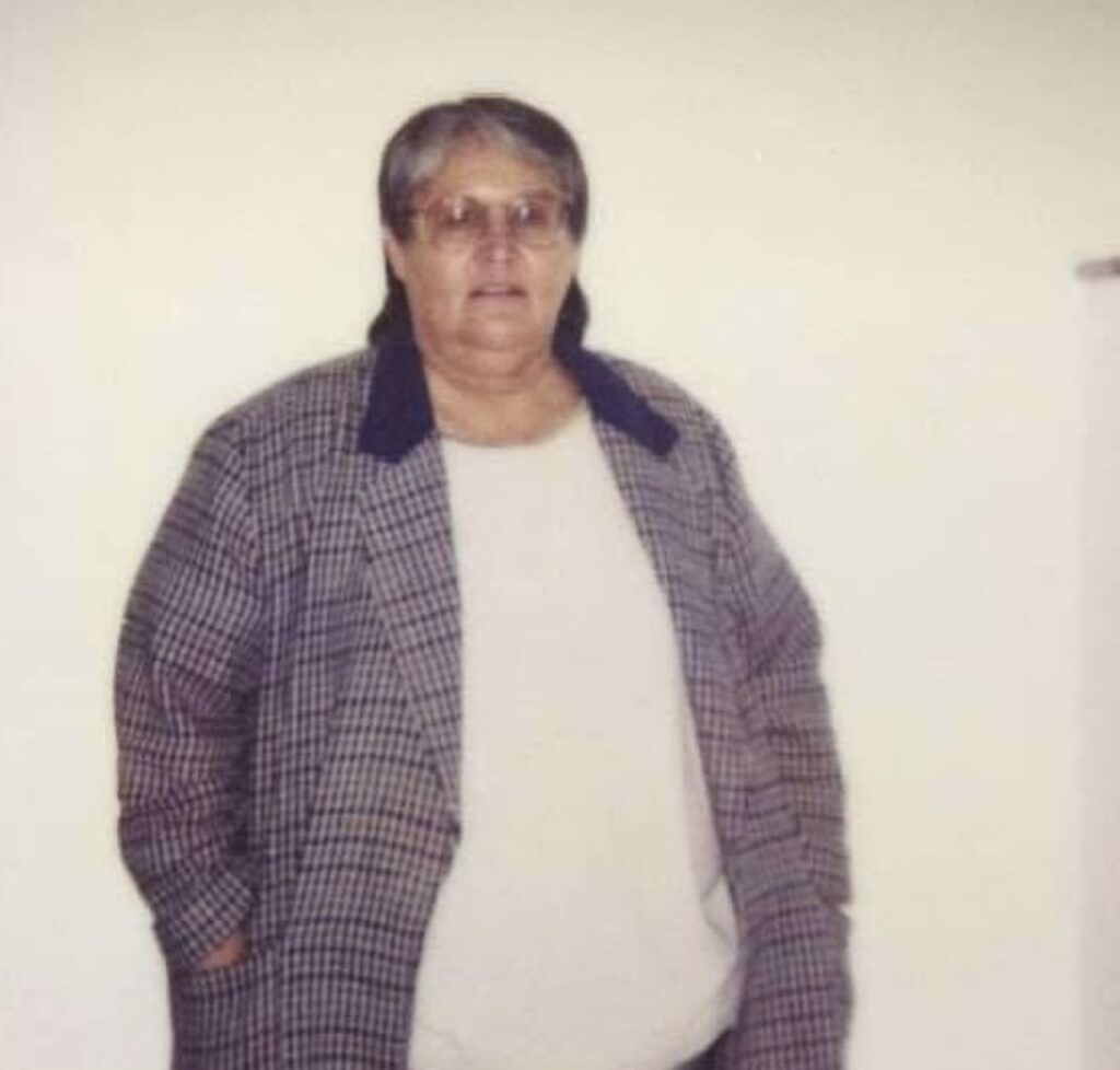 Ada White, auntie/mom of Venessa Sandoval