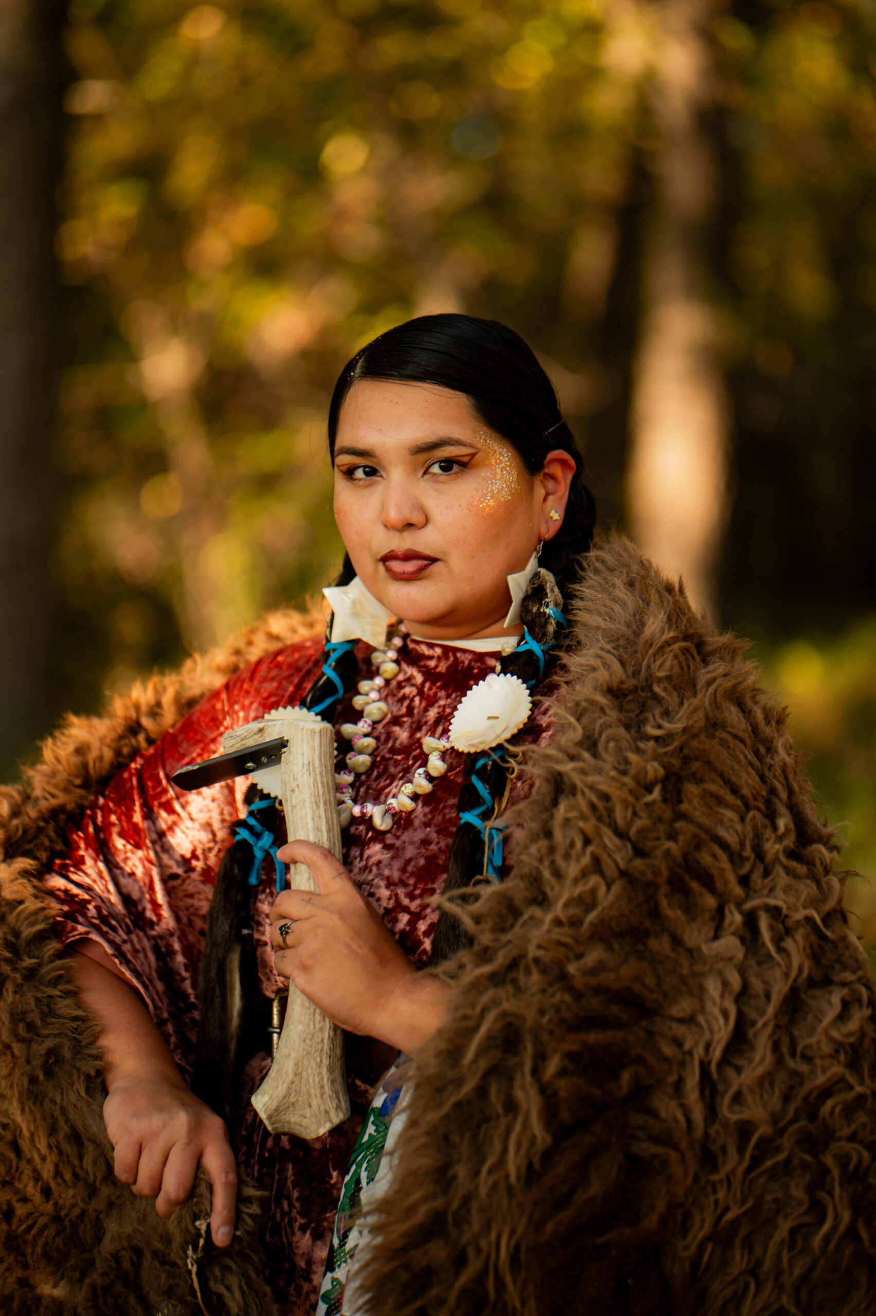 American Indian College Fund scholar Eunice (Cheyenne River Sioux) from Oglala Lakota College reflects on their experience as a 2SLGBTQ+ Native leader. Highlighting the importance of visibility, representation, and creating safe, inclusive spaces for queer Native people.