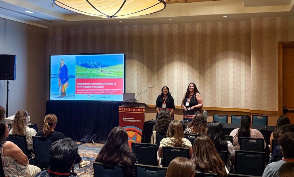 Mariah Plummer and Leala Pourier Presentation