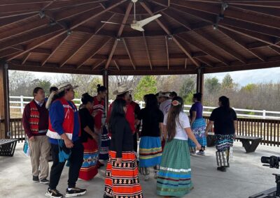 College of Muscogee Nation Stompdance Demonstration