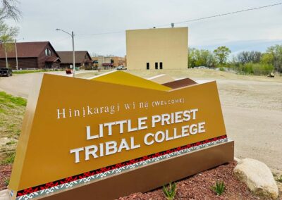 Little Priest Tribal College Entrance
