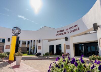 Turtle Mountain College Main Entrance