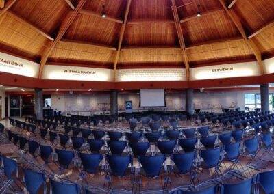 White Earth Tribal and Community College graduation seating